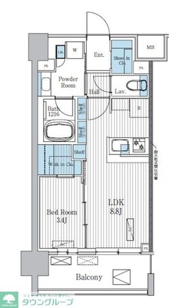 Terra蚕糸の森の物件間取画像